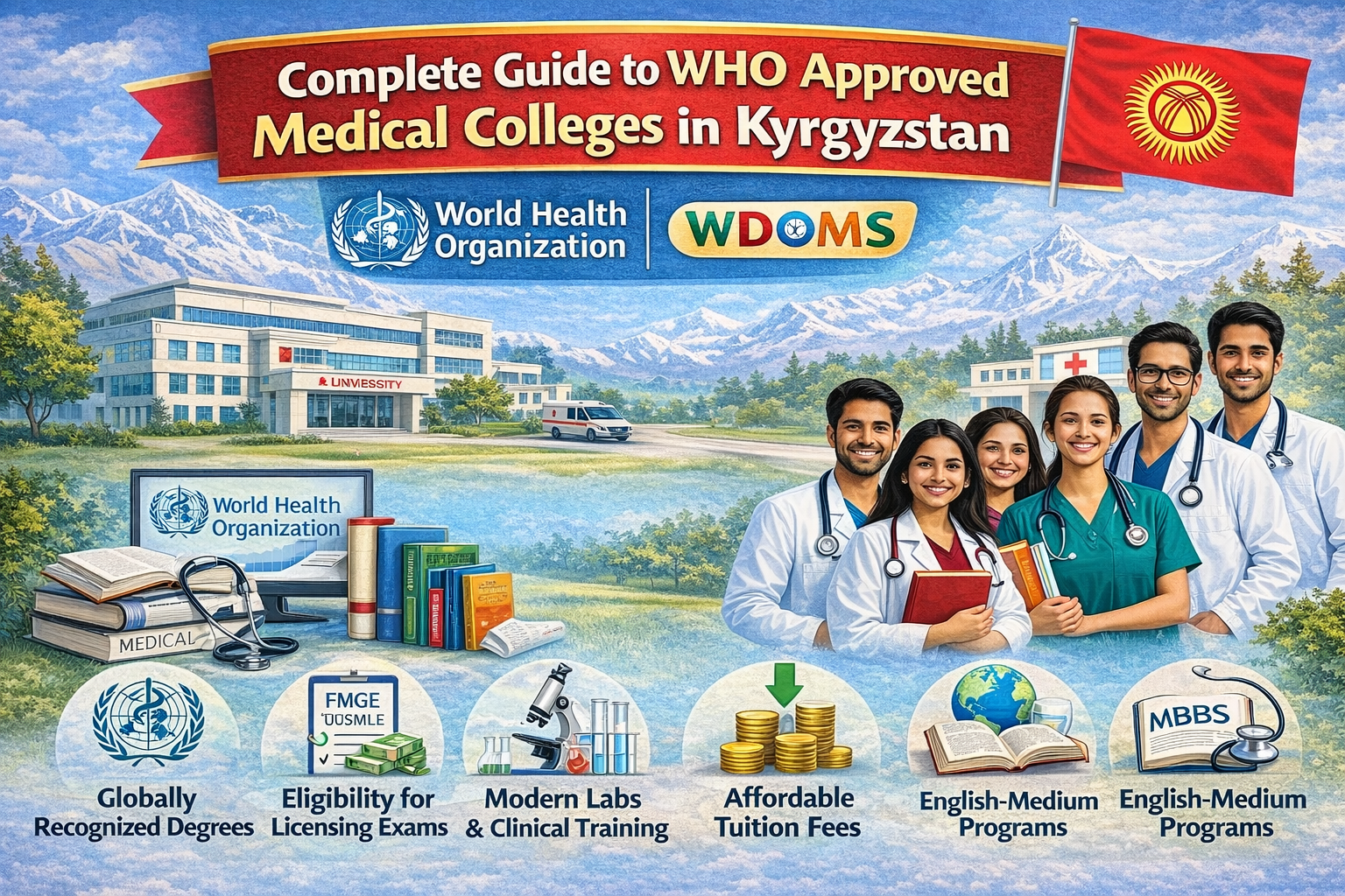 Complete Guide to WHO Approved Medical Colleges in Kyrgyzstan